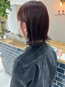 カイ(kai) 切りっぱなしボブ