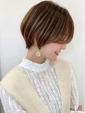 ハローバイシー 仙台(Hello by Sea) 小顔美髪☆韓国風レイヤーカット×小顔マッシュショート[仙台]