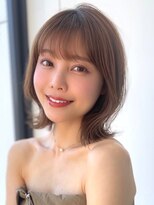 ロンドヴァリー 渋谷店(Lond vallee)&nbsp;ゆるふわが可愛い！くびれボブ