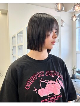 クリアーオブヘアー 池下店(clear OF HAIR) 切りっぱなしbob
