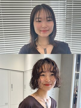 タス(tas) tas似合わせカット before&after 【大人ボブパーマ】