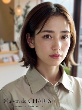 メゾンドカリス(Maison de CHARIS) 大人可愛い外ハネショート