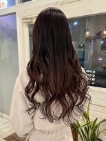 クオリア(Quaria)&nbsp;韓国ロングレイヤースタイル　巻き髪　ヨシンモリ