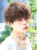 ツーブロック無造作人気マッシュ