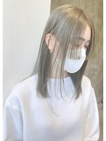 イル(ill)&nbsp;オリーブカラー　ダブルカラー　透明感　ツヤカラー