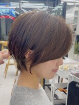 ビューナゴヤ 名駅(VIEW NAGOYA)&nbsp;前髪カタログ/イメチェンスタイル／ウェーブパーマ/こなれミディ