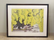 癒し床屋 ゆう寿の雰囲気（絵画を置いてあります♪）