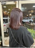 艶感のでるレッドカラー