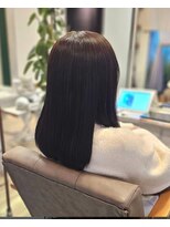 ヘアアトリエ ナイン(hair atelier nine)&nbsp;メルティーカラー/似合わせカット/ウェーブミディアム/福島市