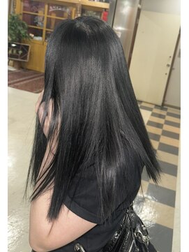 テーラヘアー 東金店(TELA HAIR) ツヤツヤブラック
