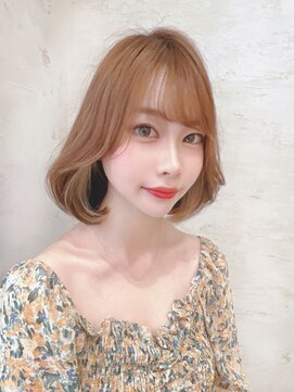 ロンド ジュルード 名古屋(Lond jeloud) ショート ボブ インナー 艶髪 韓国風 レイヤーカット