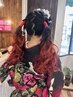★卒業式　着付け＋ヘアセット★  ￥13200→￥11000