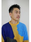 メンズカットアップバングスパイキーショート（ヌマタユウト）53