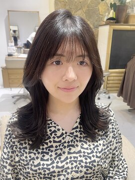 ヘアリゾート粋 リマ 銀座店(lima) ロングレイヤー/ショコラブラウン/艶髪