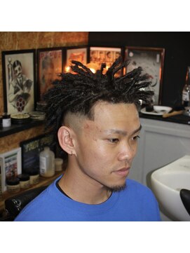 グラウンドタイガー(GROUNDTIGER) コームツイスト×バーストフェード