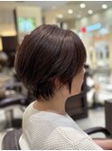 アーリーサマーショート×ラベンダーブラウン