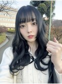 『海心指名』ブルーブラック、ブルージュ、グレージュ　姫カット