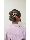 お祭りヘアセット