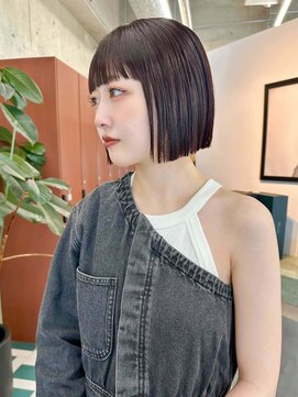 ノエ(noe) くびれヘア/アプリコットオレンジ/ハイライトカラー/栄c190