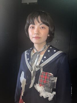 フェンヘアーアイス 中目黒(Fen.hair ici) 大人可愛いダブルカラーショコラブラウン似合わせレイヤーパーマ