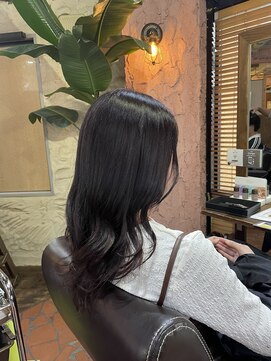 ロッソバイアルター 鎌取(ROSSO by aL-ter) 【くびれヘア/アプリコットオレンジ/ハイライト】千葉香奈