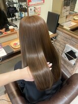 ヘアメイク シュシュ(Hair make chou chou)&nbsp;艶髪　水素髪質改善トリートメント　透明感カラー