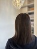 No.17ハイライト+白髪ぼかしカラー+Aujiuaトリートメント¥13000