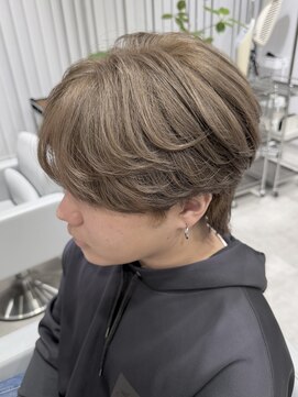 アリュア(Allure) メンズカット/ブラウンカラー/アッシュブラウン/透明感カラー