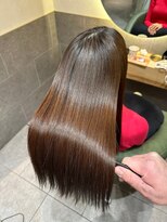 セントラル 三宮店(central) 【神戸三宮】うる艶ストレート美髪カラー髪質改善トリートメント