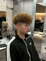 リッチブランドアンドコー(Rich Brand&Co)&nbsp;スパイキーショート　フェード　スペインカール　ルーズパーマ