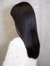 【ダメージレス☆酸性ストレート】カット+酸性ストレート縮毛矯正￥13900