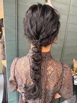 マーシュ(marshu) 結婚式ヘアセット×編みおろし