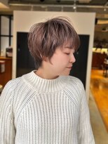 グレイン キャンバス 川崎(grain canvas.)&nbsp;ムーブショート ミルクティベージュ 窪田