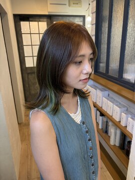 ヘアーアンドリラックス アミエ(hair&relax amie) セクションカラー