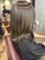 ヘアサロン レゴリス(hair salon REGOLITH)&nbsp;くびれミディ×オリーブベージュ