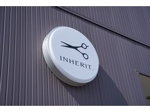 インヘリット(INHERIT.)の雰囲気（ハサミのマークが目印です）