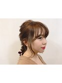 ゆるっと編みおろしスタイル