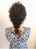 ネジネジ編みおろし