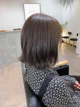 カイル(kyle) 初カラー☆アッシュベージュ