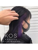 ケーオーエスビューティー(K O S beauty) インナーパープル