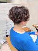 ラフウェーブ＆刈り上げでメンズライクスタイル【ベル東十条】