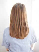 ナル 白山神社参道通り店(nalu) ナチュラルかきあげストレートスタイル