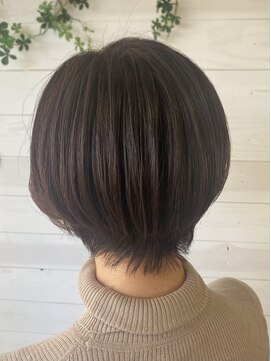フレア 心 武庫之荘(flare) くびれショートボブ