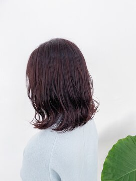 ルヴェルヘアー(Revel hair) シアーモーヴ×くびれボブ☆