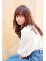 美容室リーフ 豊田店(LeaF)&nbsp;フェミニン×カジュアル☆ほつれウェーブ