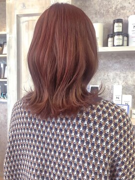 キャアリー(Caary) 福山美容室caary大人気イルミナカラーピンクブラウン