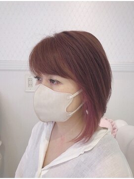 ラブリエ(la briller) 前下がりグラボブ・イヤリングカラー