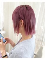 フリーラ 表参道(freera)&nbsp;@kamiishi＿freera ケアブリーチ　外ハネピンク