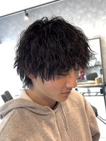 アビー(ABEY)&nbsp;ツイストスパイラルウルフ無造作パーマ