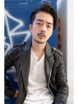 メゾンバイハバナ(maison by HAVANA) 束感ショートアップバング波巻きツーブロックマッシュ